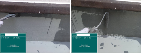 伊勢市ビル屋上のウレタン塗膜防水通気緩衝工法工事が完工しました！