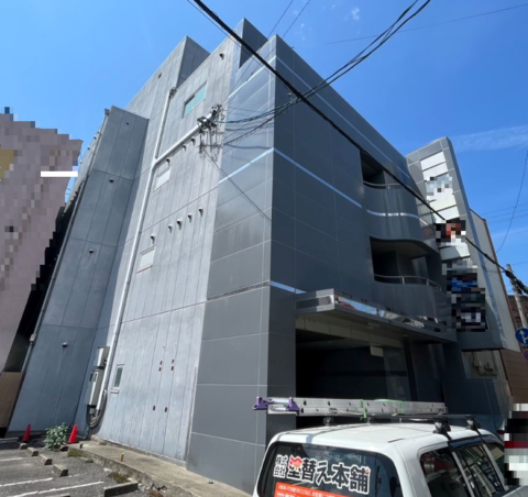 松阪市の店舗ビルで屋上ウレタン塗膜防水のその他工事が完工