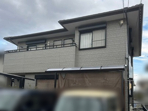 松阪市で外壁クリアー塗装を行った住宅塗装工事が完工いたしました